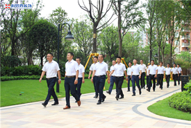 新思路裝飾8月工地大巡查品質服務，精益求精